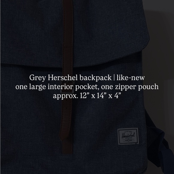 Herschel city backpack - GREY - Picture 8 of 8